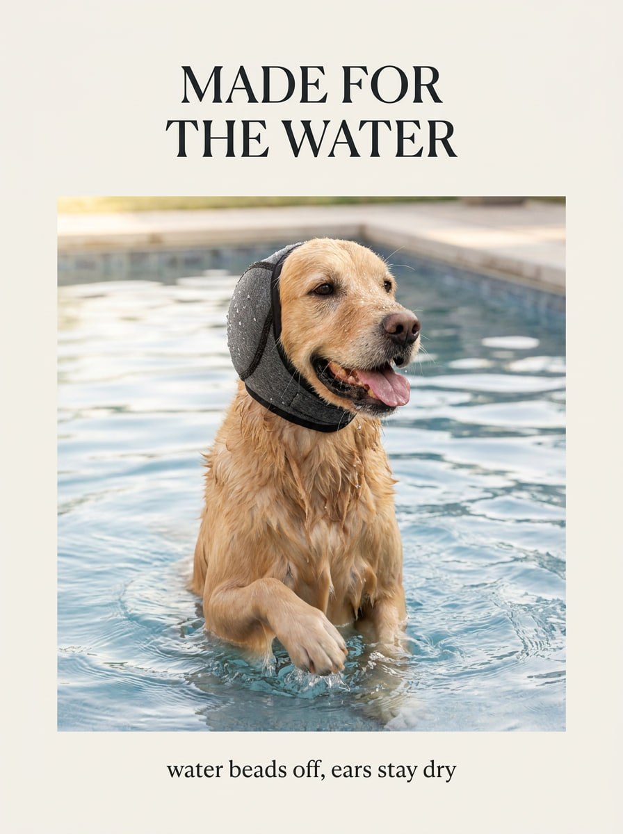 QuietPup™ Noise-Cancelling Ear Wrap